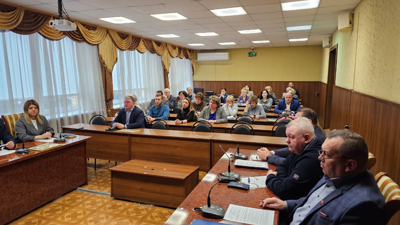 Участие в заседании Совета депутатов Павлово-Посадского городского округа Московской области